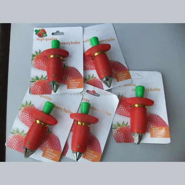 sale lovely stem gem strawberry huller, strawberry corer, fruit