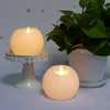 LED dancing wick ball shaped candles for christmas decoration