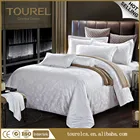 Yangzhou Manufacturer Hotel Decorative Linens Jacquard Bedding Set Bed 100% Polyester Queen Hotel Bed Runner