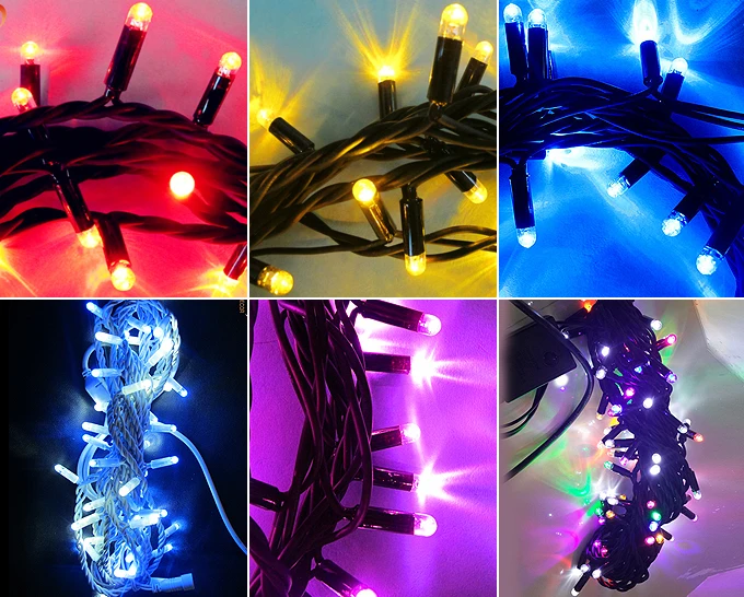 Decorated Luces De Navidad Led Christmas Tree Light - Buy Led Christmas ...