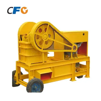 Rock Stone Crushing Equipment Jaw Type Mini Ore Jaw Crusher