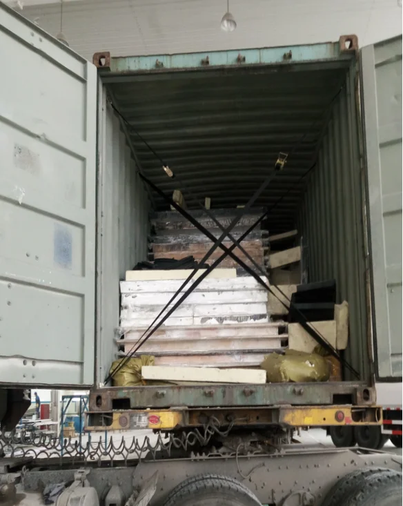 80/100/120 mm Insulation FRP Refrigerated Truck Body