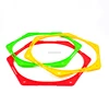 New 6pcs Hexagonal Octagon Speed Agility Training Rings Ladders with Carrying Bag