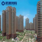 Prefabricated Apartments Building High-rise Steel Frame House