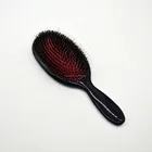 Private label paddle massage boar bristle hair brush for sale