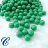 CZX17021310 Wholesale 6mm 8mm 10mm 12mm 24mm 30mm 50mm Green ABS Acrylic Loose Beads Faux Imitation Pearl Round Beads