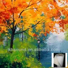 100% Polyester Printing Art Oil Canvas/ inkjet canvas