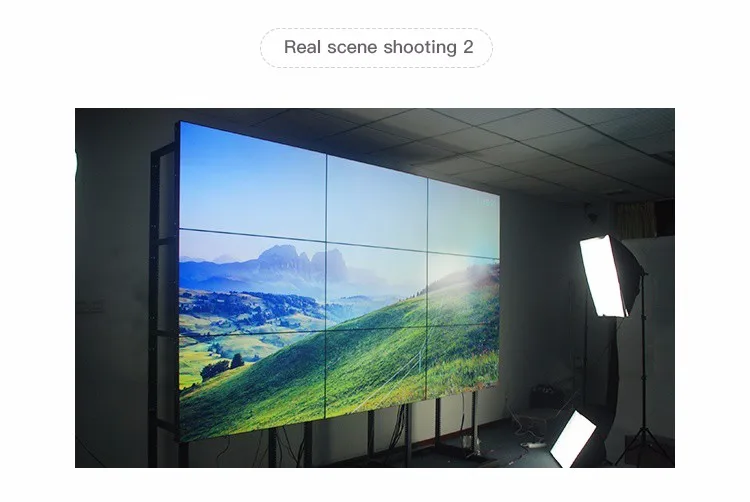 ultra narrow bezel 46 inch lcd video wall,big advertising screen