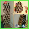 M076 custom new design fashion tube paper cardboard pipe stand storage for shoes