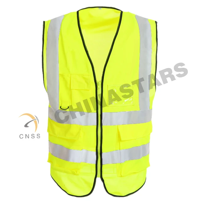 Reflective Black Safety Vest With Customized Logo Imprint Buy Black