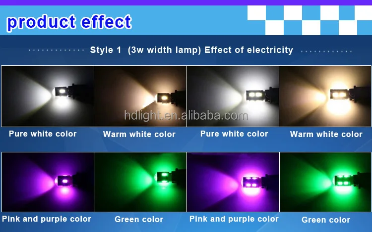 ice blue car door courtesy light 6-smd led bulbs 194 168 5630 t