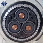 CU/XLPE/SWA/PVC 6.35KV/11KV Underground XLPE Insulated Armored Power Cable