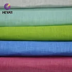 breathable high quality 100% linen fabric for coat