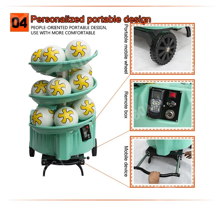 S6526 Cheapest Soccer Ball Shooting Training Machine Smart Football Machine For Wholesalers