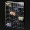 Space-saving design clear perspex necktie display unit for sale