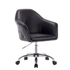 Elegant Style Luxury Beauty Hair Man's Salon Styling Customer Waiting Chair With 5 Star Heavy Duty Base