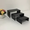 Desktop black acrylic display shelf jewelry sunglasses u shape display rack table show stand
