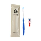 Portable soft dental kit cheap toothpaste and toothbrush