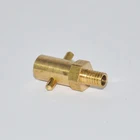 Button Head Long Pin Type Brass Grease Nipple Fittings for Excavator