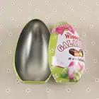 New design Metal Candy packing egg shape tin gift box