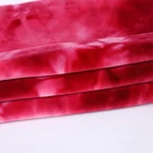wholesales minky fabric super soft 100% polyester tie dyed plush fabric for home textile
