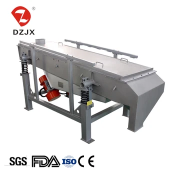 medicines linear vibrating screen/construction vibration sieve for building materials