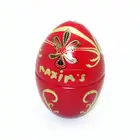 Cute style metal large easter egg decoration
