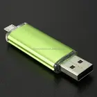 Cheap color otg usb flash 128gb for android phone and laptop
