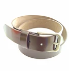 embossed pattern ladies and gentlemen's belt