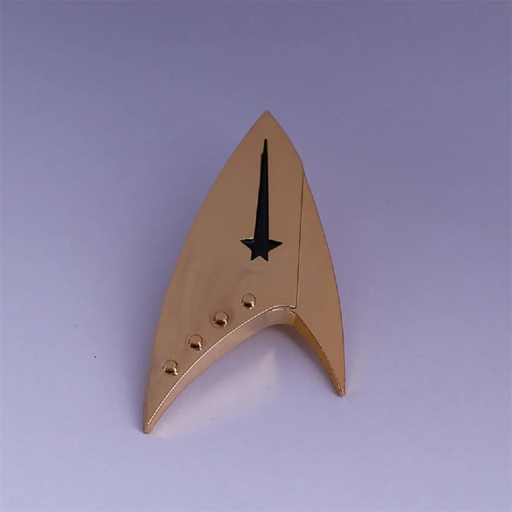 Star Trek Discovery Badge Command Badge Starfleet Captain Brooches Handmade Pin