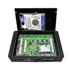 KANSUNG Core i3 i5 i7 processor and 4 Gigabit NICs Fanless Mini PC support AES-NI Serial