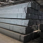 Square hollow iron tube galvanized square post steel pipes