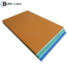 25mm 10mm Insulated Laminated aluminium honeycomb core sandwich panel