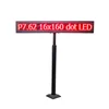 Available Lots LED Display For Parking System,P7.62 LED sign for parking