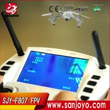 2015 New RC Drones F807 VS H107D Quadcoter LCD Screen 4CH 2.4G Gyro FPV Helicopter UFO Headless with HD/FPV camera