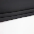 wholesale high quality black nylon warp spandex stretch knit fabric