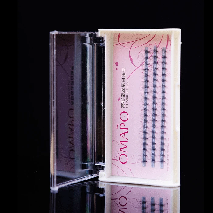 Professional grafting single cluster 10 supernatural dense false eyelashes