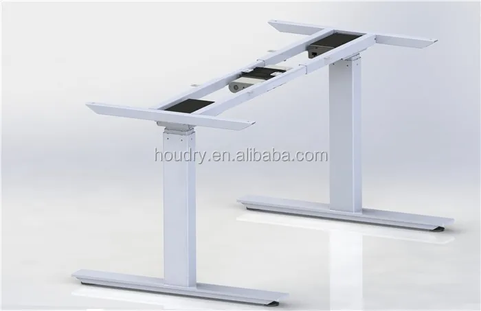 Manual adjustable table standing desk handset with memory