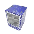 Luxury Custom Printed Cardboard Doll Packaging Box With Clear Pvc Window