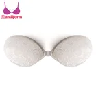 Women Lady Princess Bra Price Nude Mature Silicone Gel Breast Bras Backless Strapless Bridal Bra
