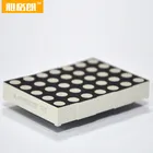 Black 625nm Red Led Modules 3mm 5x7 Dot Matrix
