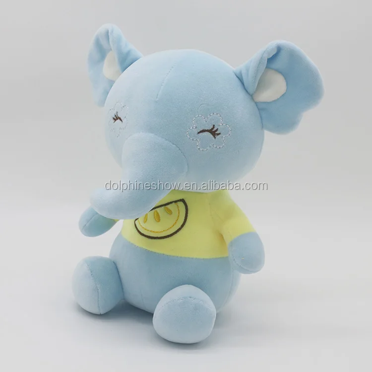 stuffed elephant animals plush toys oem custom logo various size