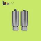 24 hours production line very fast delivery CAD CAM CNC cutting customized titanium abutment dental implant metal crown