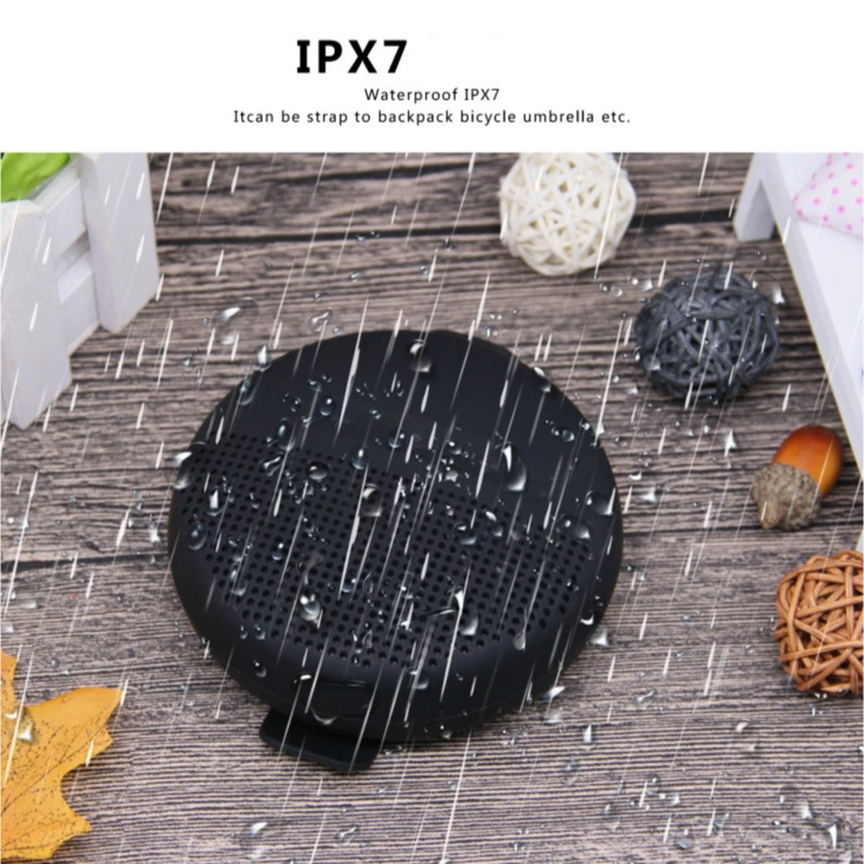 Hands free calling small mp3 IPX7 waterproof oem wireless active mini bluetooth smart speaker - ANKUX.COM