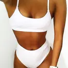 2019 print Bikini Swimwear Women Bikini one-piece swimsuit bathing suit models gingham girls swimsuit