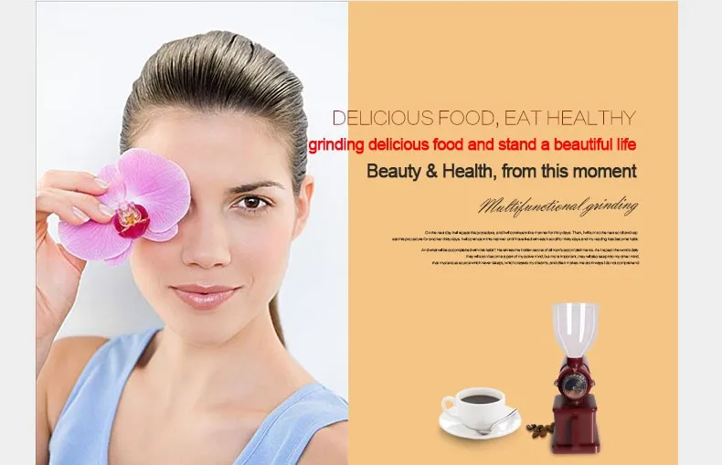 Practical coffee grinder for daily used portable coffee grinder machine