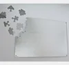 luxury home decoration acrylic mirror puzzle cut laser cut acrylic mirror puzzle