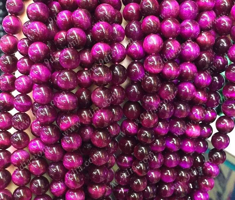 Wholesale Natural Tiger Eye Beads Green Mineral Gemstones Star-Shaped Round Gems