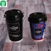 custom disposable recycled double wall coffee hot drink paper cup
