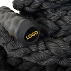 Robust muscle strength training battle ropes